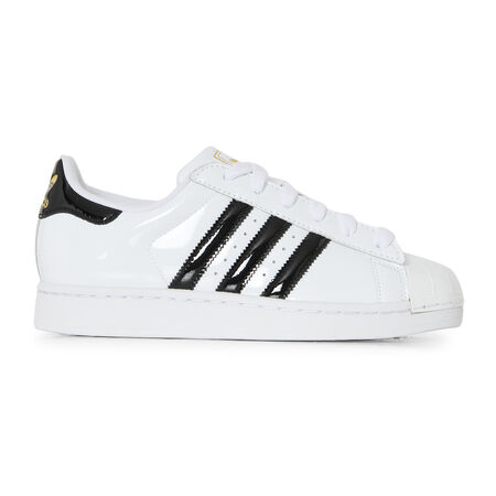 ADIDAS ORIGINALS superstar SUPERSTAR II PATENT WIT/ZWART DAMES