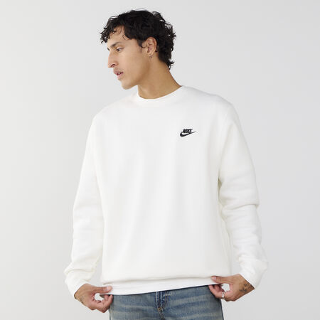 NIKE SWEAT CREW CLUB WIT HEREN