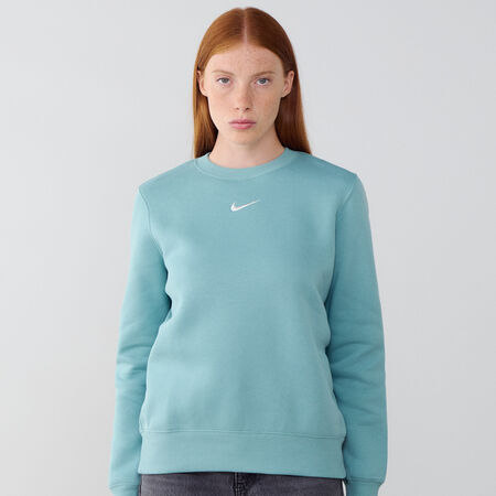 NIKE SWEAT CREW CLUB CENTERED LOGO BLAUW DAMES