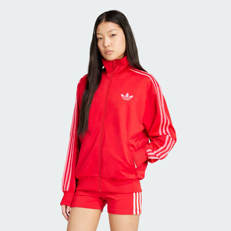ADIDAS ORIGINALS JACKET FZ TRACKTOP FIREBIRD ROOD DAMES