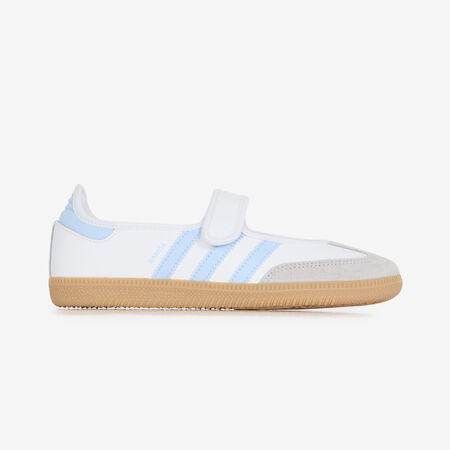 ADIDAS ORIGINALS samba SAMBA JANE WIT/BLAUW JUNIOR