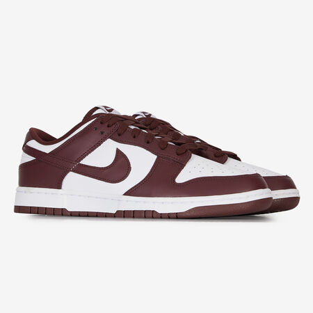 NIKE dunk DUNK LOW WIT/BORDEAUXROOD HEREN