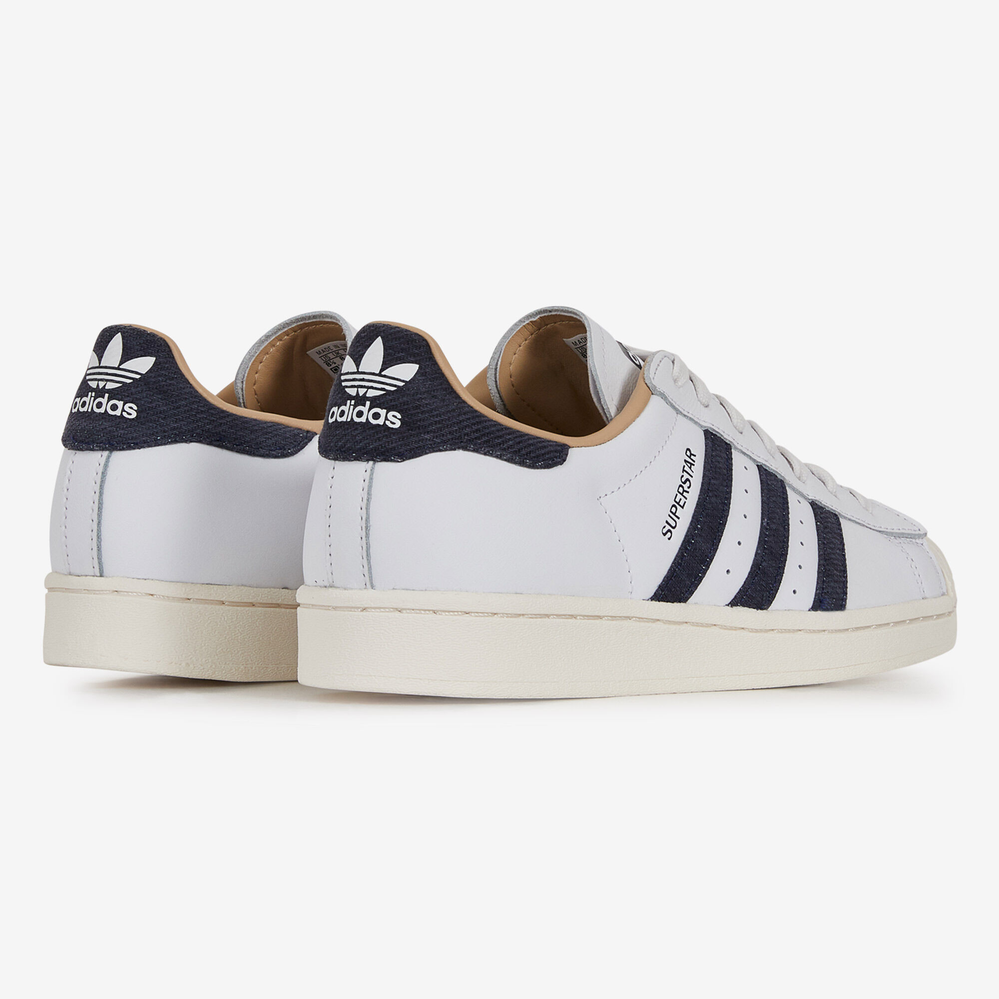 Adidas originals deals superstar denim