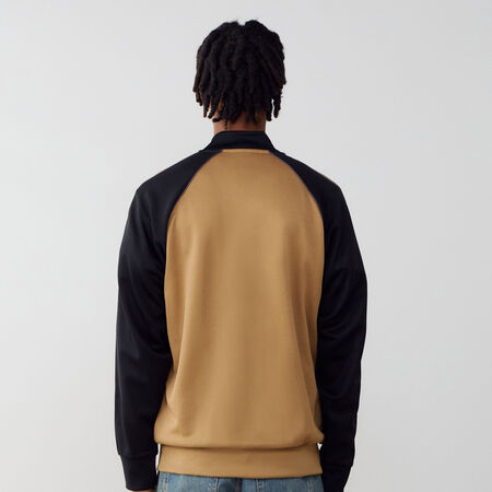 ADIDAS ORIGINALS JACKET FZ SUPERSTAR BEIGE/ZWART HEREN