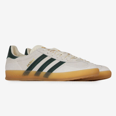 ADIDAS ORIGINALS gazelle GAZELLE INDOOR BEIGE/VERT DAMES