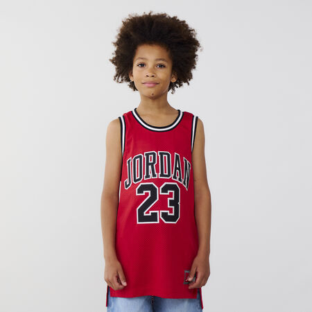JORDAN JORDAN 23 JERSEY ROOD/ZWART JUNIOR