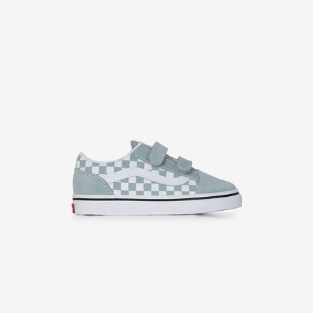 VANS old skool OLD SKOOL V CHECKERBOARD HEMELSBLAUW BABY