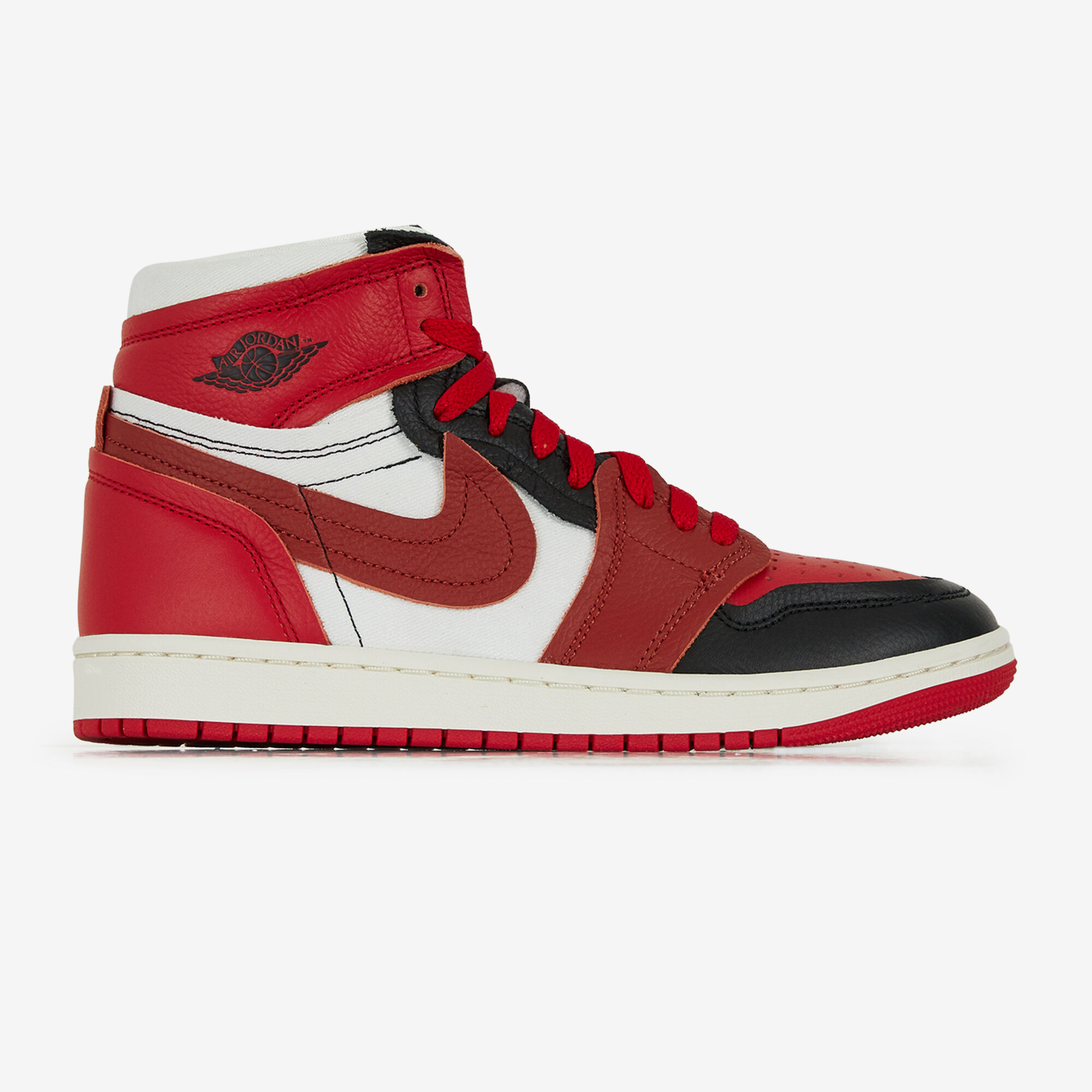 JORDAN AIR JORDAN 1 HIGH MM WIT ROOD SNEAKERS DAMES Courir