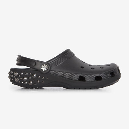 CROCS CLASSIC CLOG STRASS ZWART DAMES