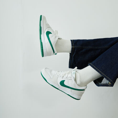 DUNK LOW : WIT/GROEN