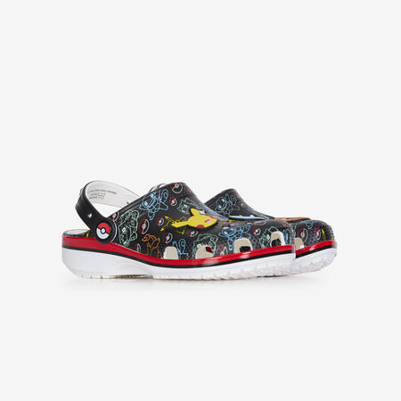 CROCS CLASSIC CLOG POKEMON ZWART/WIT KIND