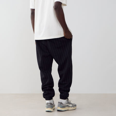 NIKE PANT JOGGER JUST DO IT AOP ZWART/WIT HEREN