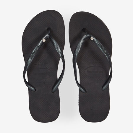 HAVAIANAS slim SLIM CRYSTAL SW II ZWART DAMES