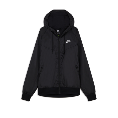 NIKE JACKET WINDRUNNER ZWART/WIT HEREN