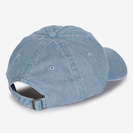NIKE CASQUETTE DENIM SMALL LOGO BLAUW/WIT HEREN