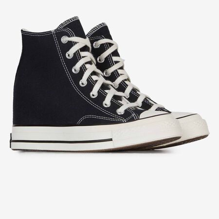 CONVERSE chuck 70 CHUCK '70 WEDGE ZWART DAMES