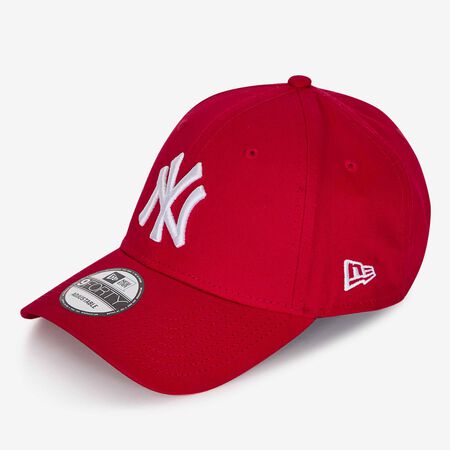 NEW ERA 9FORTY NY YANKEES ROOD/WIT HEREN