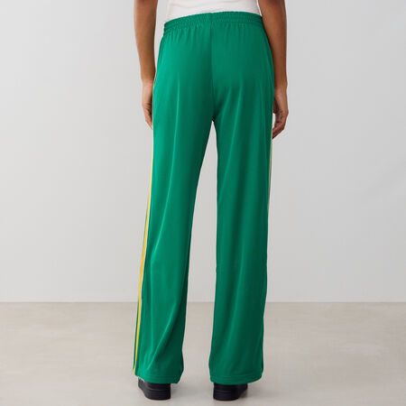 ADIDAS ORIGINALS PANT FIREBIRD LOOSE GROEN/GEEL DAMES