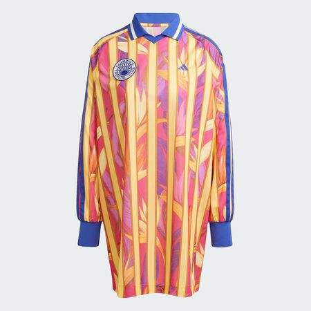 ADIDAS ORIGINALS Robe adidas X FARM Premium Bold Pink / Semi Spark / Gold Ochre DAMES