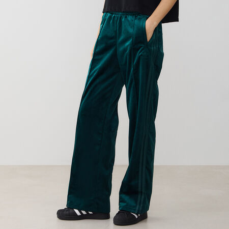 ADIDAS ORIGINALS PANT JOGGER ADICOLOR VELVET GROEN DAMES