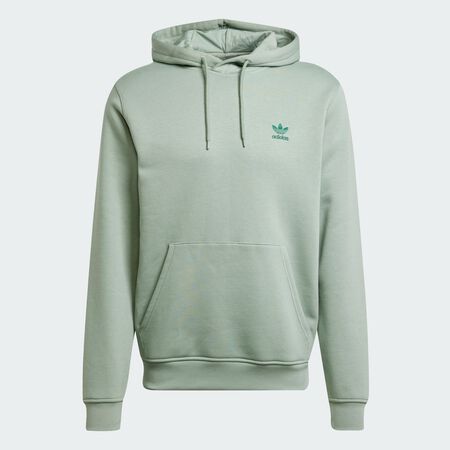 ADIDAS ORIGINALS HOODIE ESSENTIAL TREFOIL GROEN HEREN