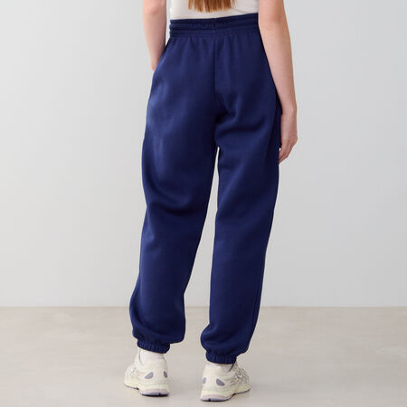 NIKE PANT JOGGER PHOENIX OS MARINEBLAUW/WIT DAMES