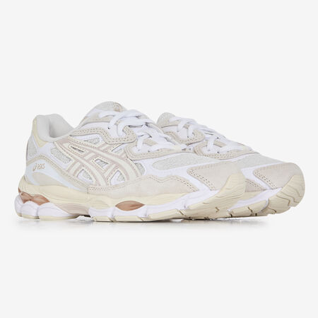 ASICS gel-nyc GEL-NYC LACES BEIGE/WIT DAMES