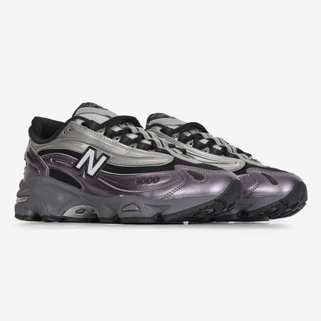 NEW BALANCE 1000 ZWART/PAARS DAMES