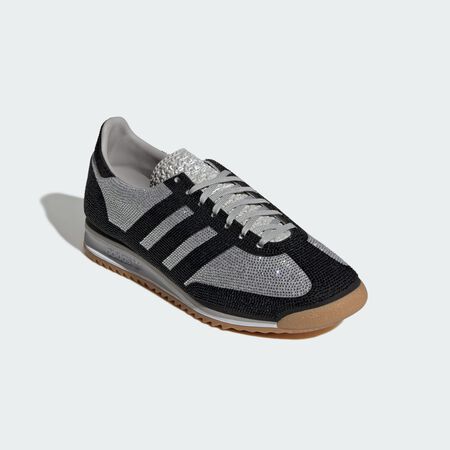 ADIDAS ORIGINALS sl 72 SL 72 OG RHINESTONES ZILVER/ZWART DAMES