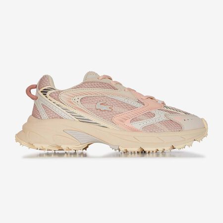 LACOSTE l00 L003 NEO SHOT BEIGE/ROZE DAMES