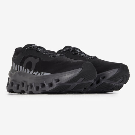 ON RUNNING CLOUDMONSTER LUMOS ZWART/ZILVER HEREN