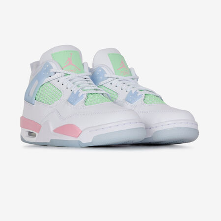 JORDAN AIR JORDAN 4 LOVE IS IN THE AIR BLAUW/ROZE JUNIOR