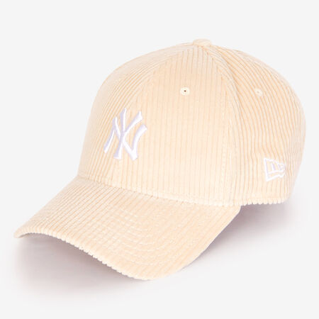 NEW ERA 9FORTY WOMEN NY CORDUROY BEIGE DAMES
