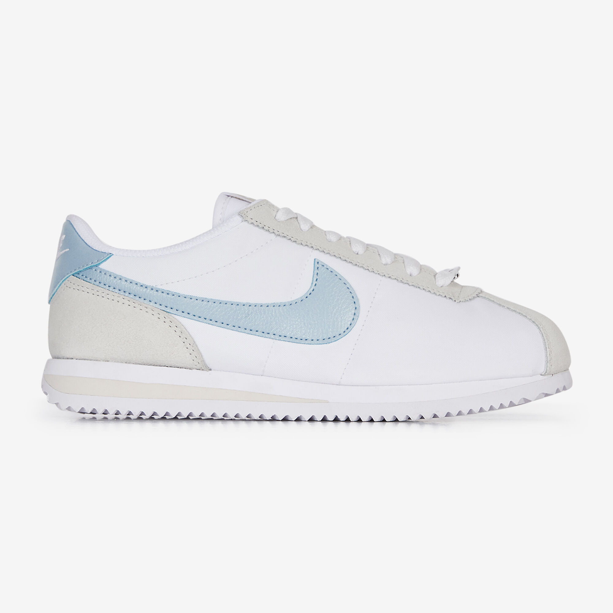 NIKE CORTEZ NYLON WIT BLAUW SNEAKERS DAMES Courir