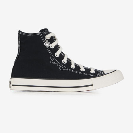 CHUCK TAYLOR HI : ZWART/WIT