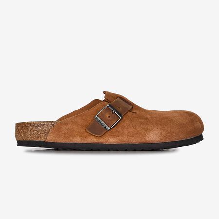 BIRKENSTOCK boston BOSTON LEATHER MIX COGNAC BRUIN HEREN