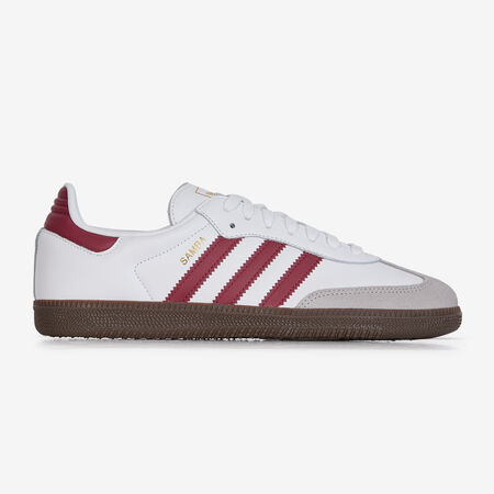 ADIDAS ORIGINALS samba SAMBA OG WIT/BORDEAUXROOD HEREN
