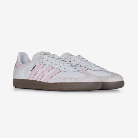ADIDAS ORIGINALS SAMBA OG PATENT WIT/ROZE JUNIOR
