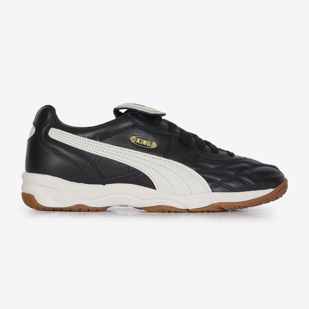 PUMA KING INDOOR ZWART/WIT HEREN