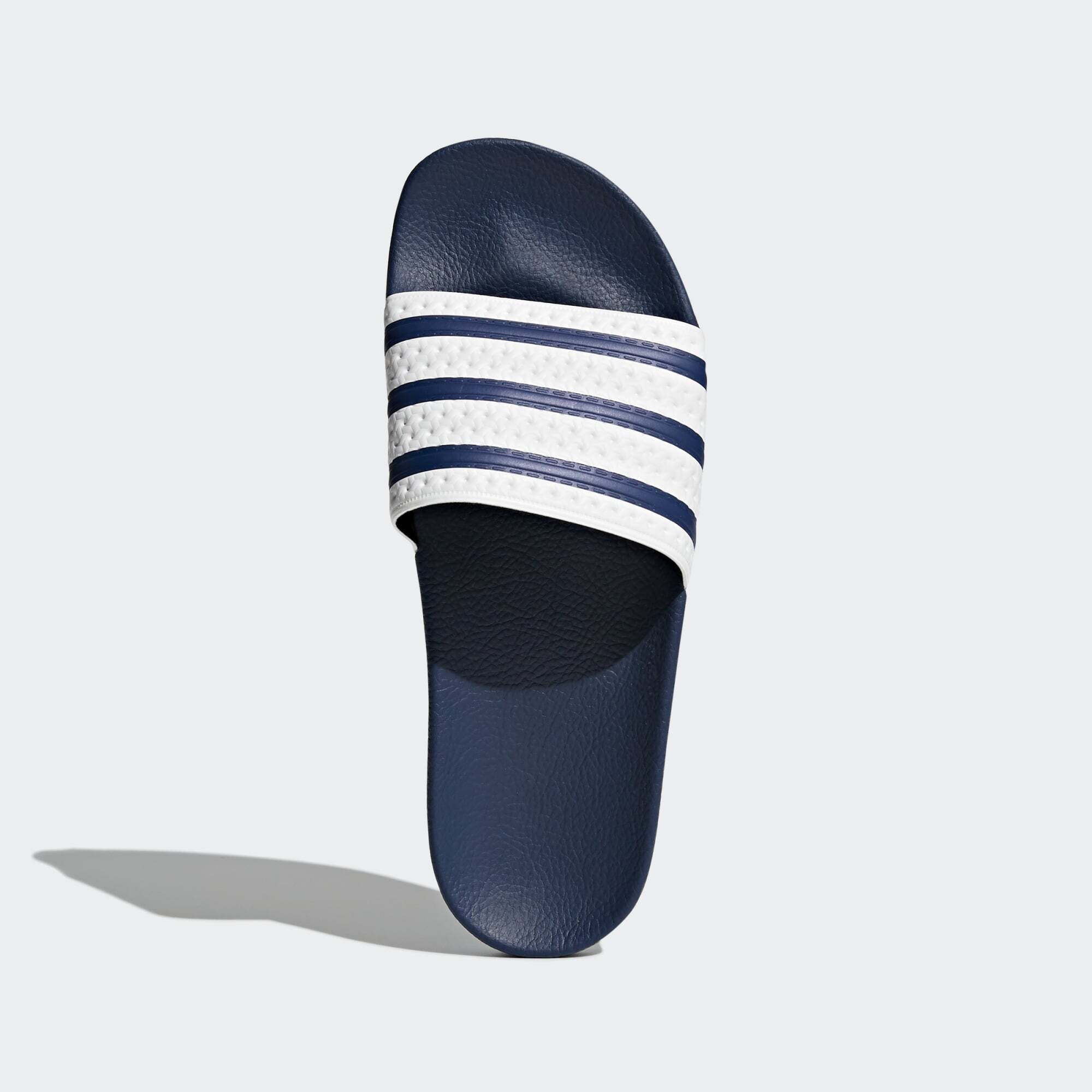 ADIDAS ORIGINALS ADILETTE SLIDES adiblue White Adi Blue