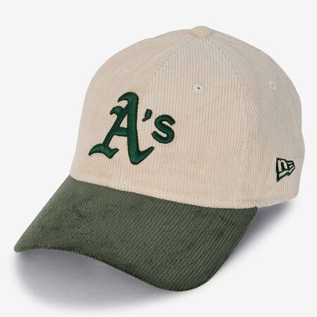 NEW ERA 9TWENTY OA COLOURBLOCK CORD BEIGE/GROEN HEREN
