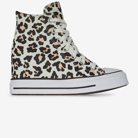 CONVERSE chuck taylor all star CHUCK TAYLOR ALL STAR WEDGE CHEETAH WIT/BRUIN DAMES