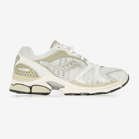 SAUCONY TRIUMPH 4 WIT/KHAKI DAMES