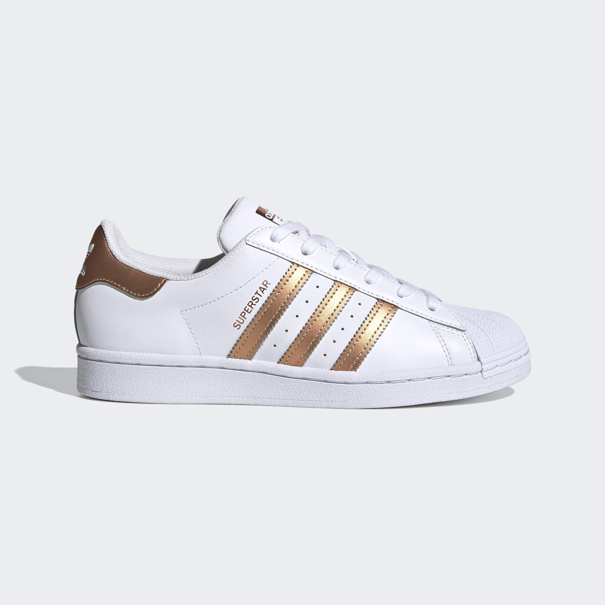 Adidas superstar rose gold femme sales