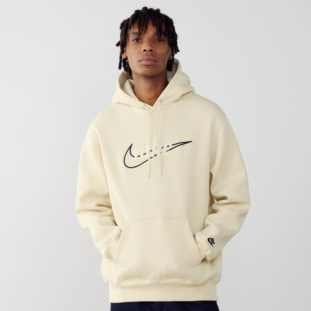 NIKE HOODIE CLUB CTB BEIGE HEREN