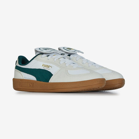 PUMA palermo PALERMO PREMIUM LEATHER WIT/GROEN JUNIOR