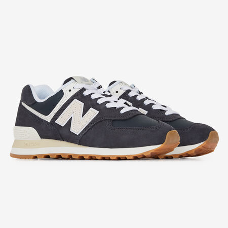 NEW BALANCE 574 574 ZWART/WIT DAMES