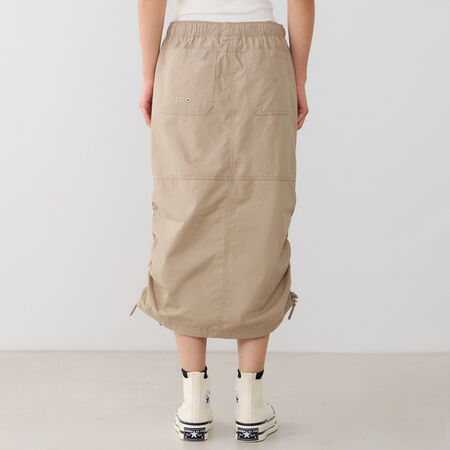 CONVERSE SKIRT PARACHUTE BEIGE/ZWART DAMES