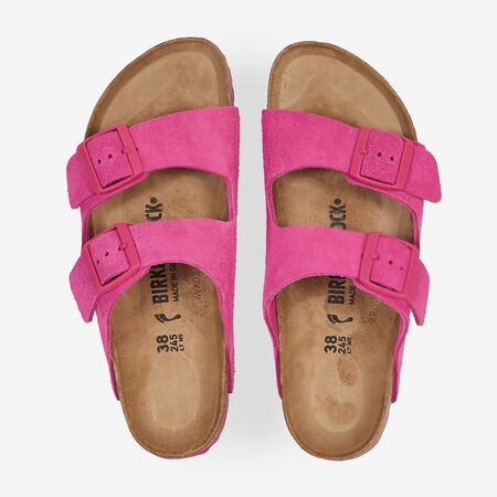 BIRKENSTOCK arizona ARIZONA SUEDE FUCHSIA TULIP ROZE DAMES