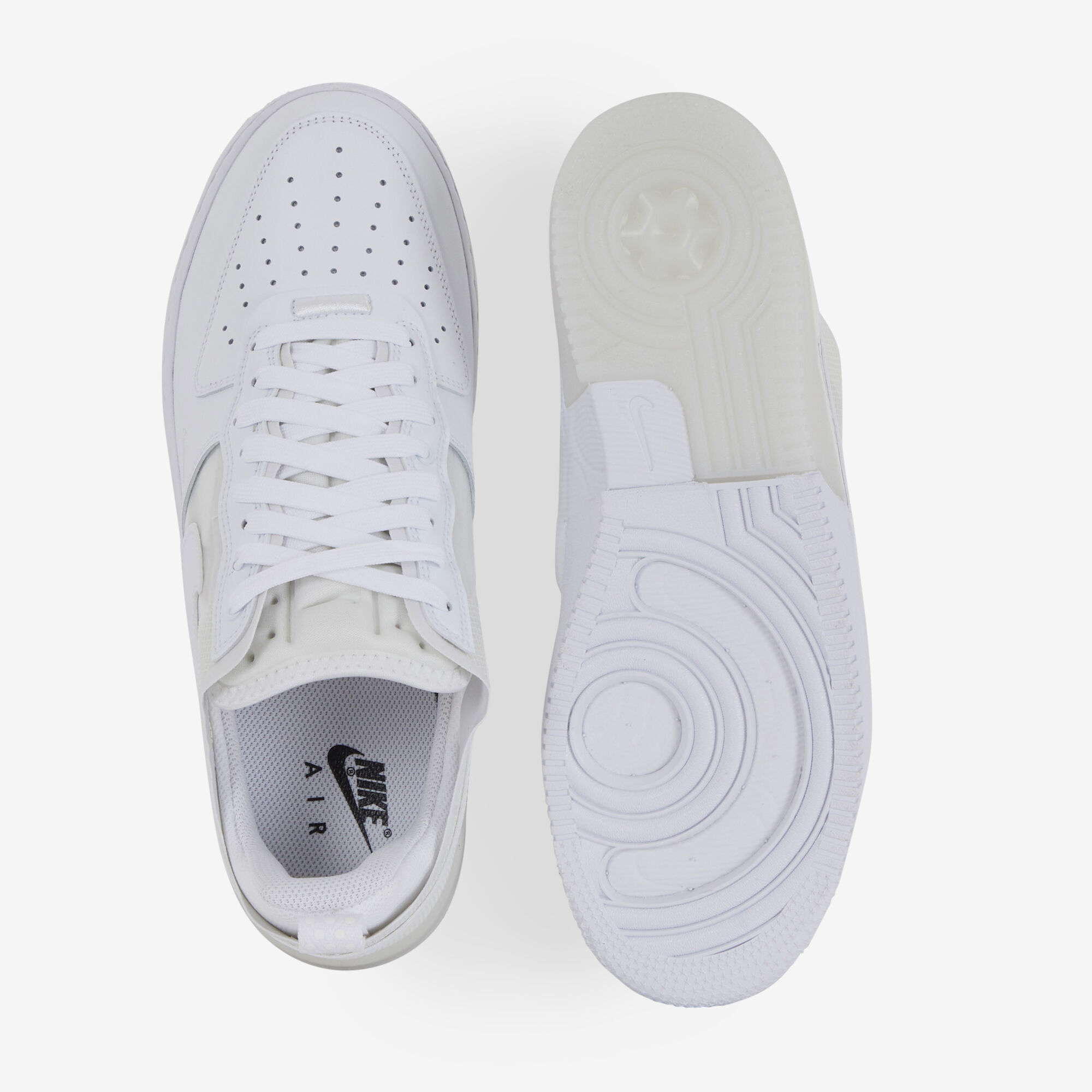 NIKE AIR FORCE 1 LOW REACT 1.5 WIT SNEAKERS HEREN Courir
